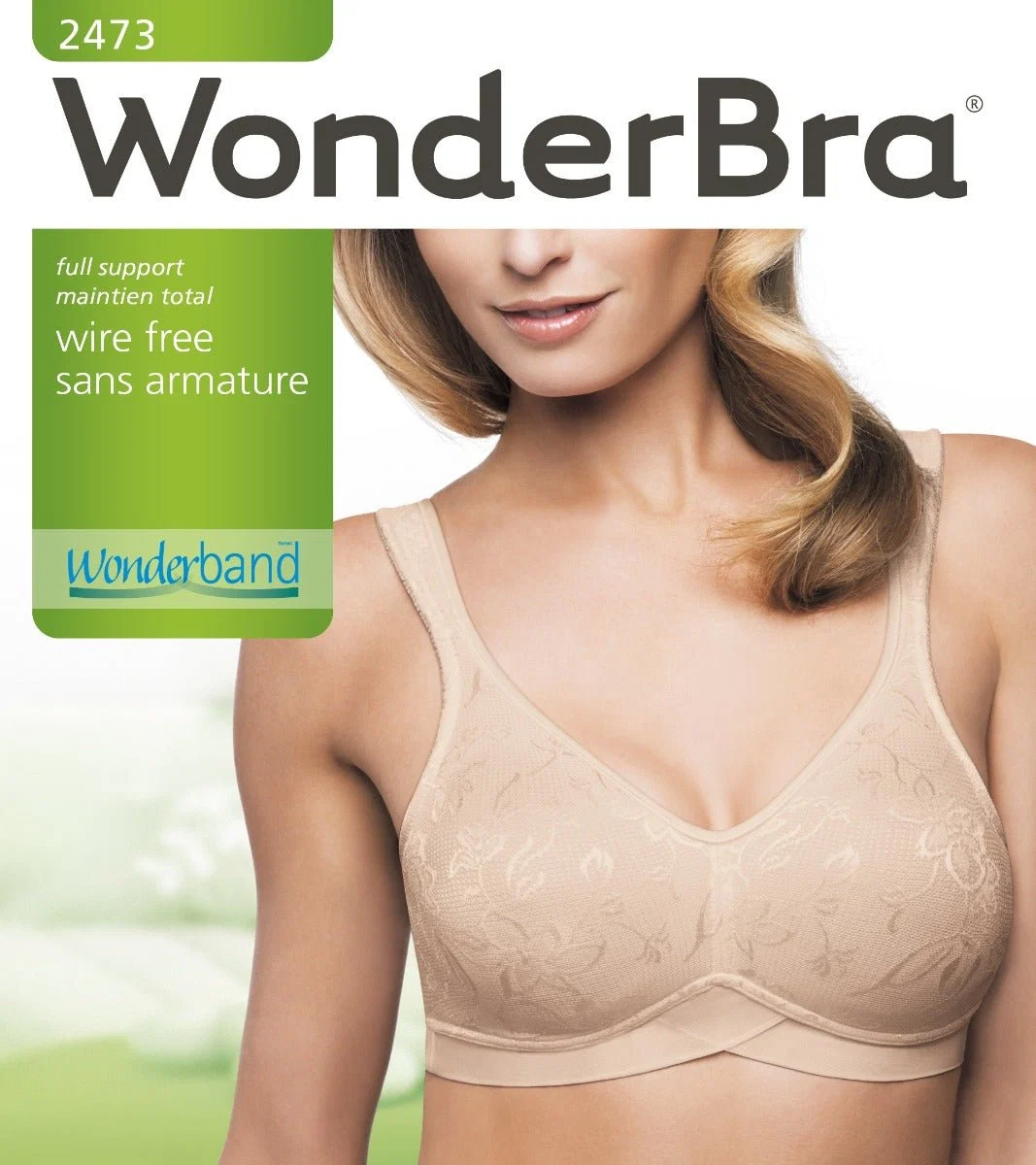 Relaxed Wonderbra – Full Support Wonderband® underbust Nude -W2473 Professional