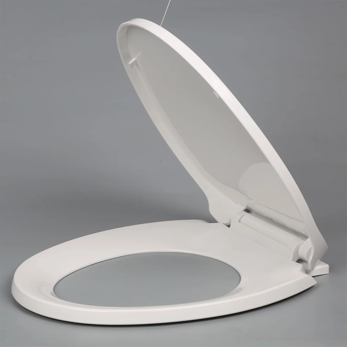 Easy-to-Use Toilet Seat Elongated Soft Close with Top Fitting 42 x 35.3 cm Premium