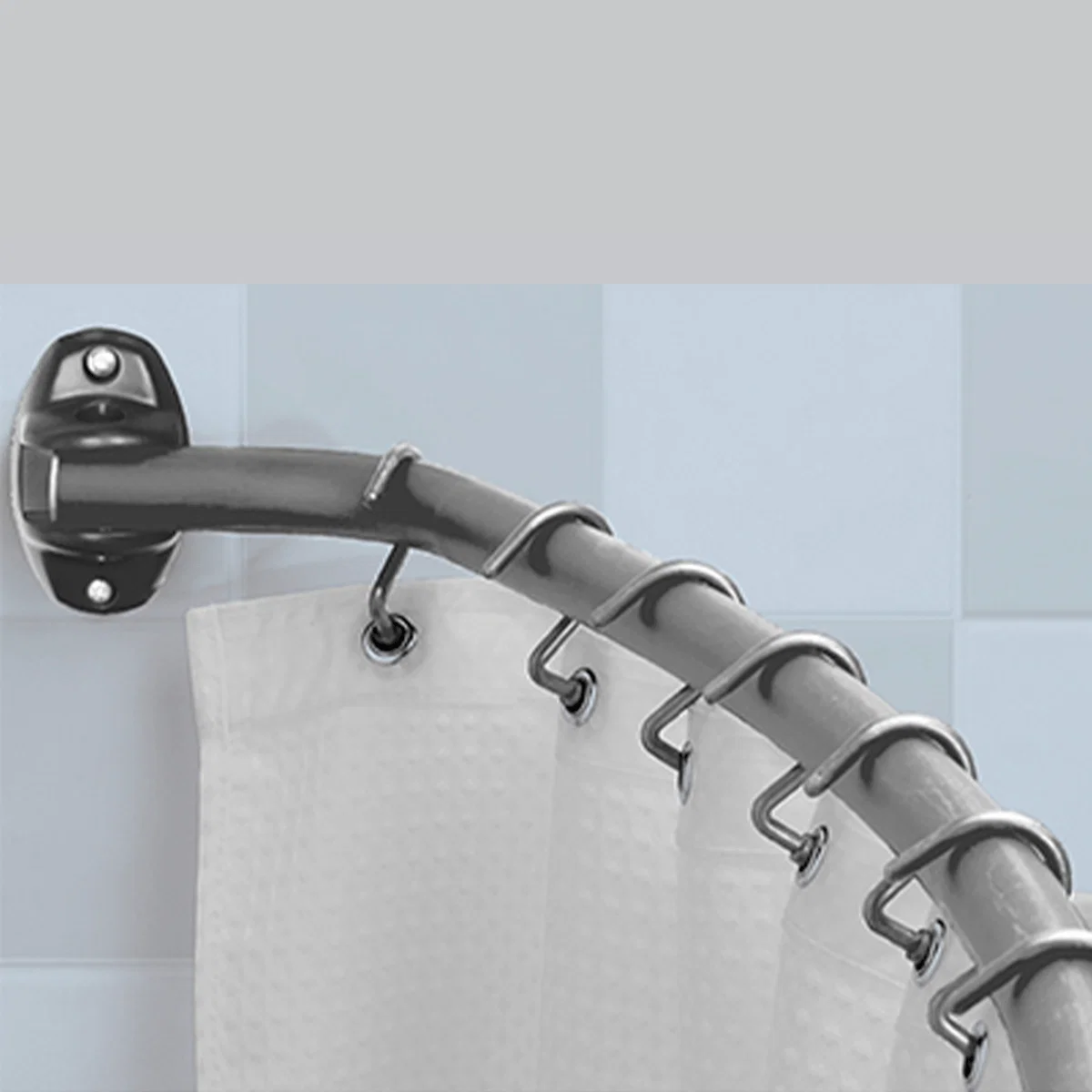High-Performance Fyne – Curved Shower Curtain Rod Flexible