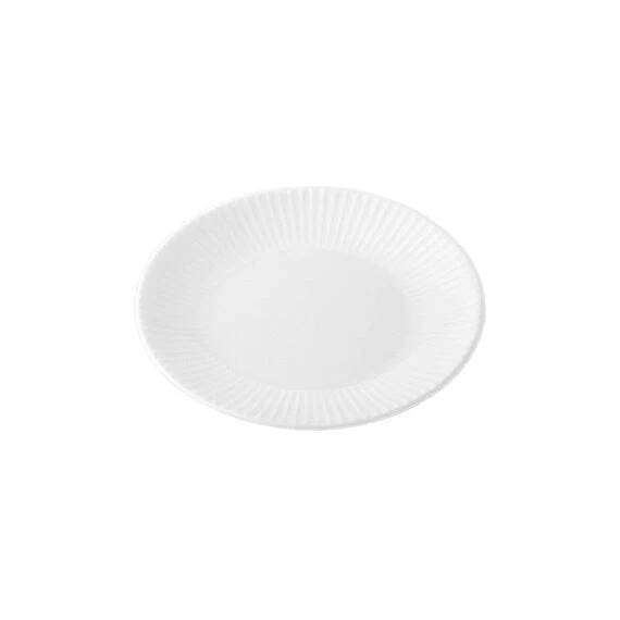 Sophisticated BONE CHINA 12CM STRIPED PLATE BC012 Powerful