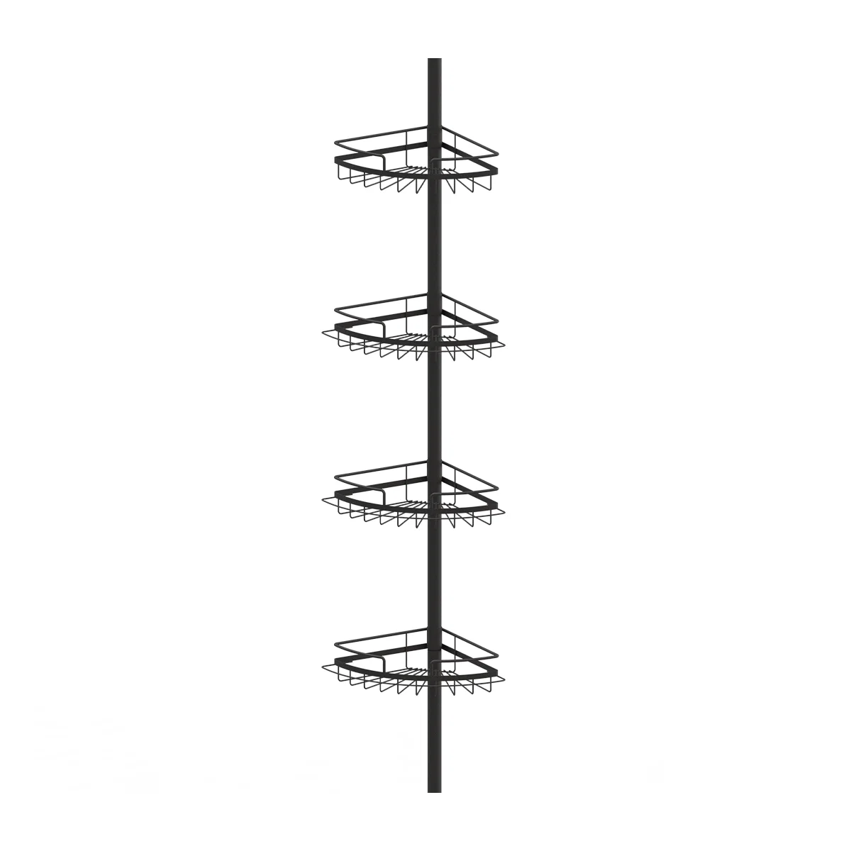 Exclusive Studio 707 – 4 Tier Shower Tension Pole Caddy Verified