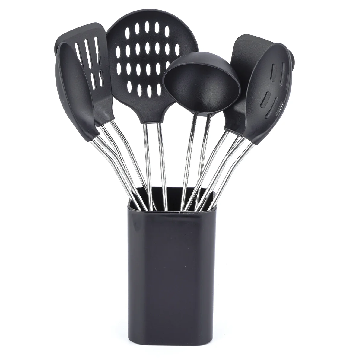 Consistent À La Cuisine – 6Pcs Kitchen Tool Set With Holder User-Friendly