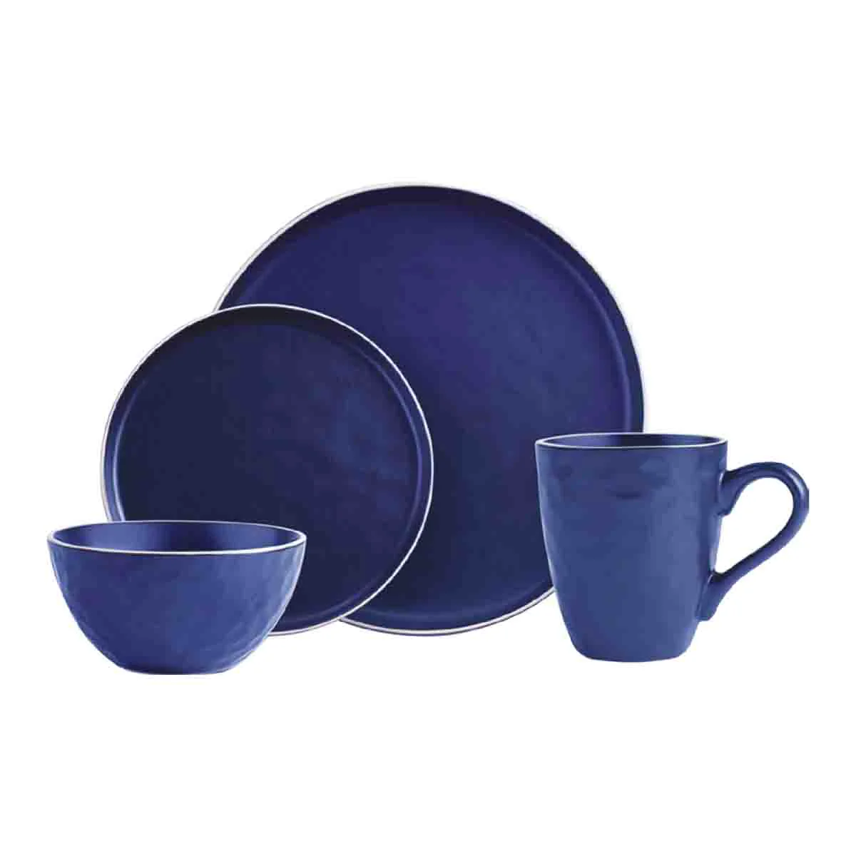Smart Mercerie Glaced 16pc Dinnerware Set Fine Crafted
