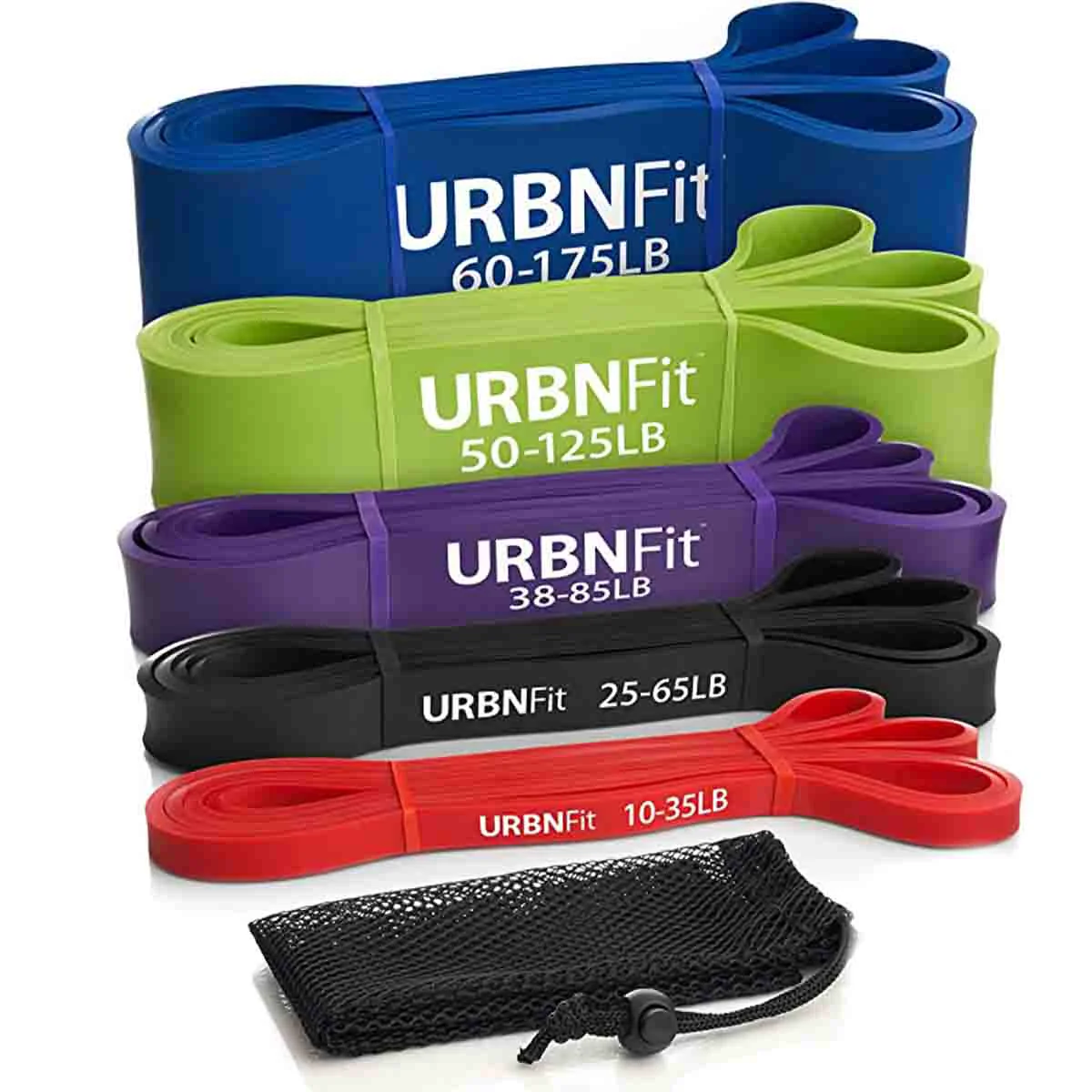 Specialty URBNFit -Pull Up Band Powerlifting Bands Reusable