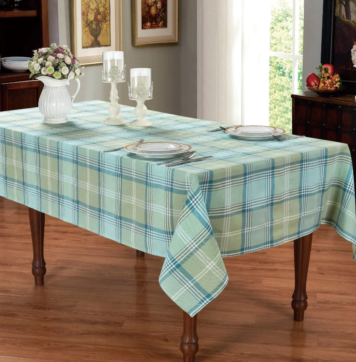 Powerful KENTUCKY Tablecloth Fay Green