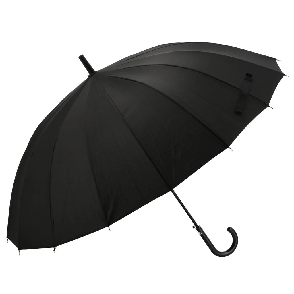 Green 16 RIB FIBREGLASS JUMP UMBRELLA 65CM DJ Efficient