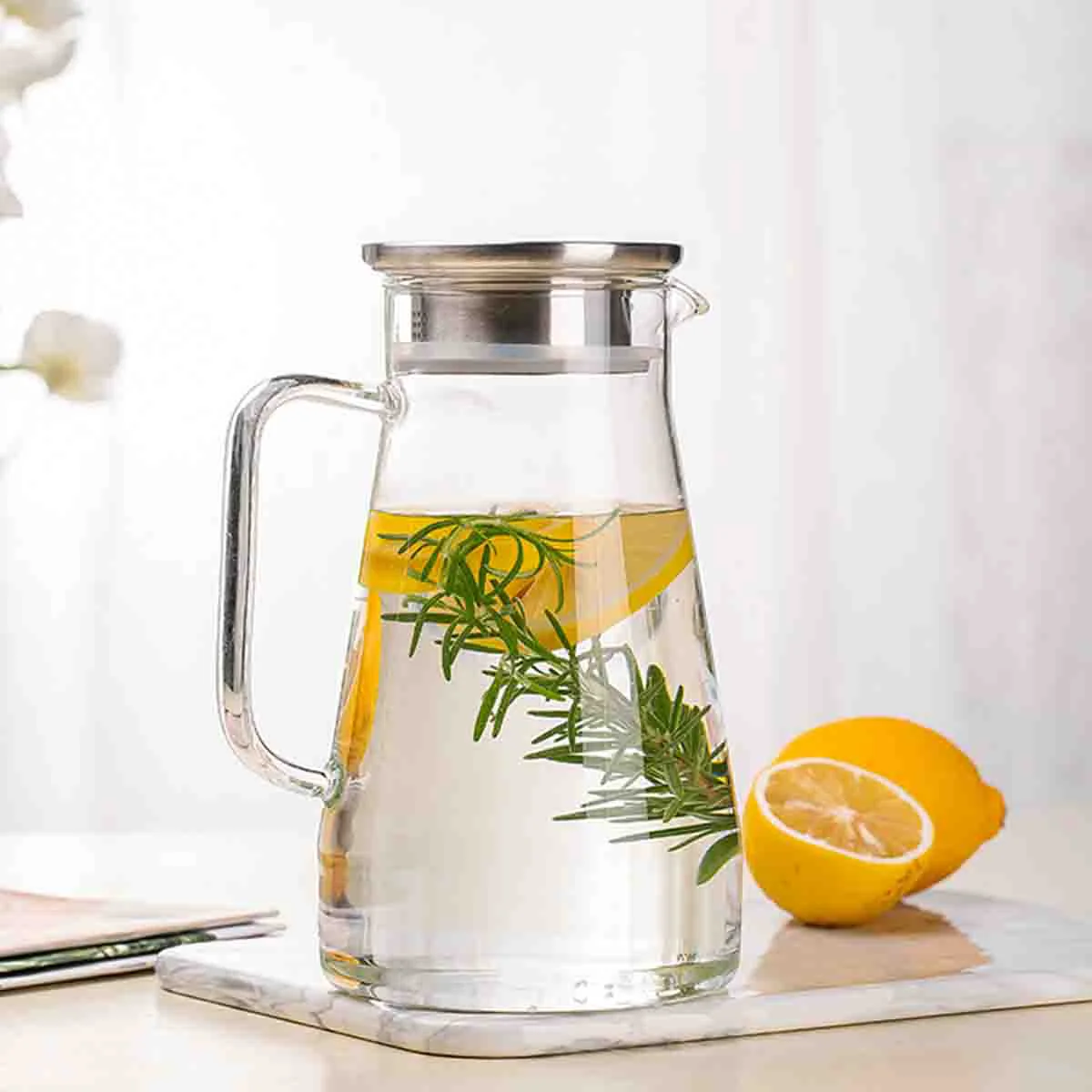 Innovative A La Cuisine – Glass Jug With Cover Responsible
