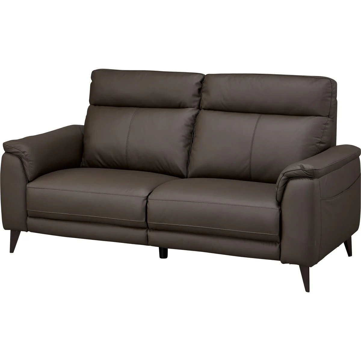 First-Class 3S-SOFA LB07 LEATHER DBR Eco-Friendly