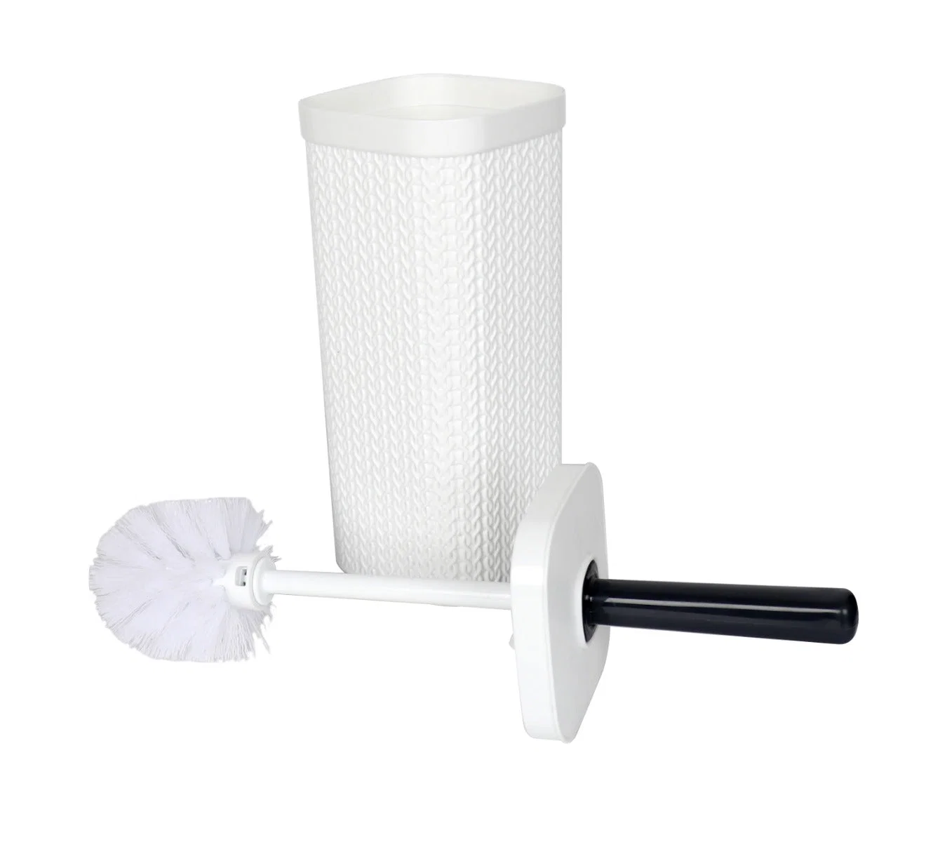 Green Toilet Brush and Holder Set Reusable