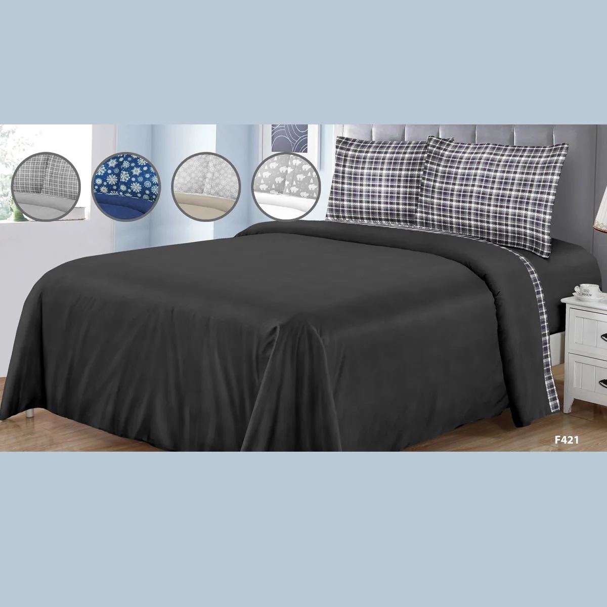 Easy-to-Use Rustic Cabin -Comfort Sheet Set With Pillowcase Organic