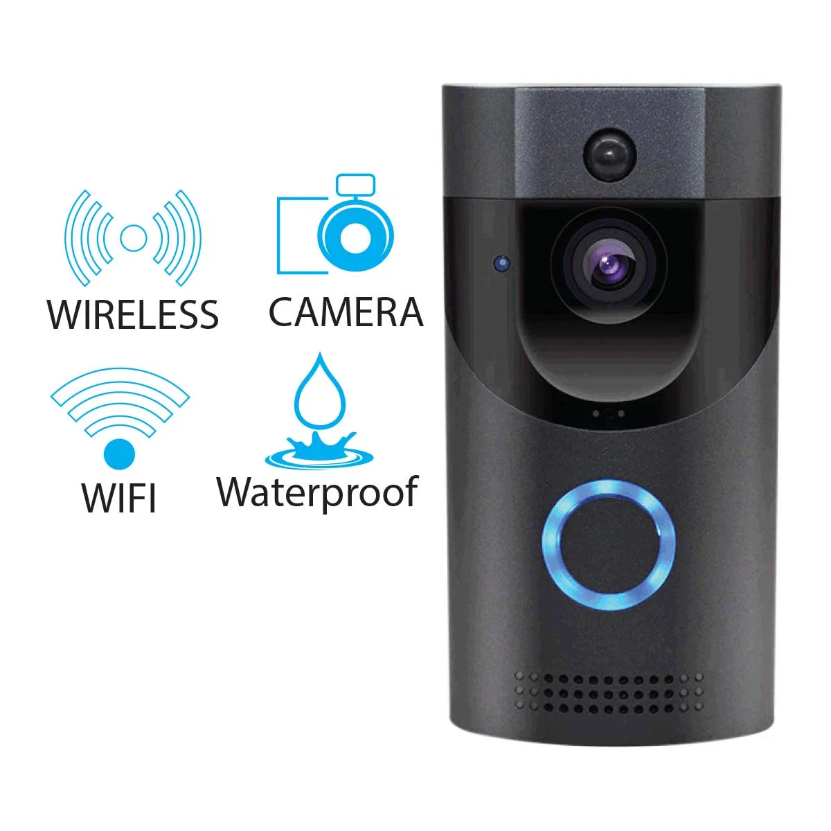 Convenient Smart doorbell Wireless WiFi with 2MP Camera Fine Crafted