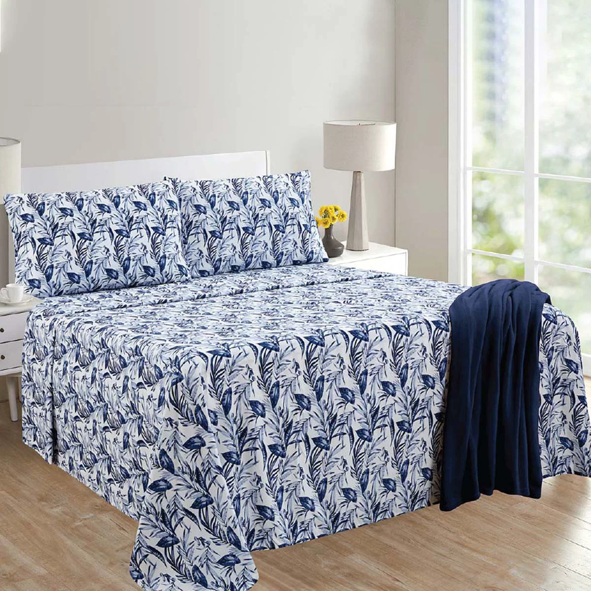 Certified Lauren Taylor – Microfiber Sheet Throw Set High-Performance
