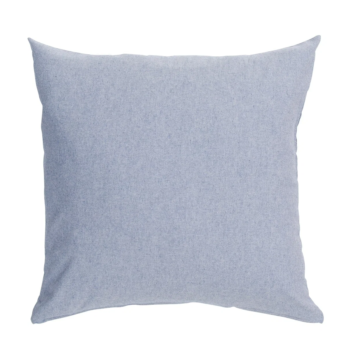 Refined JUMBOCUSHIONCOVER COTTON LINEN WASH BL Solid
