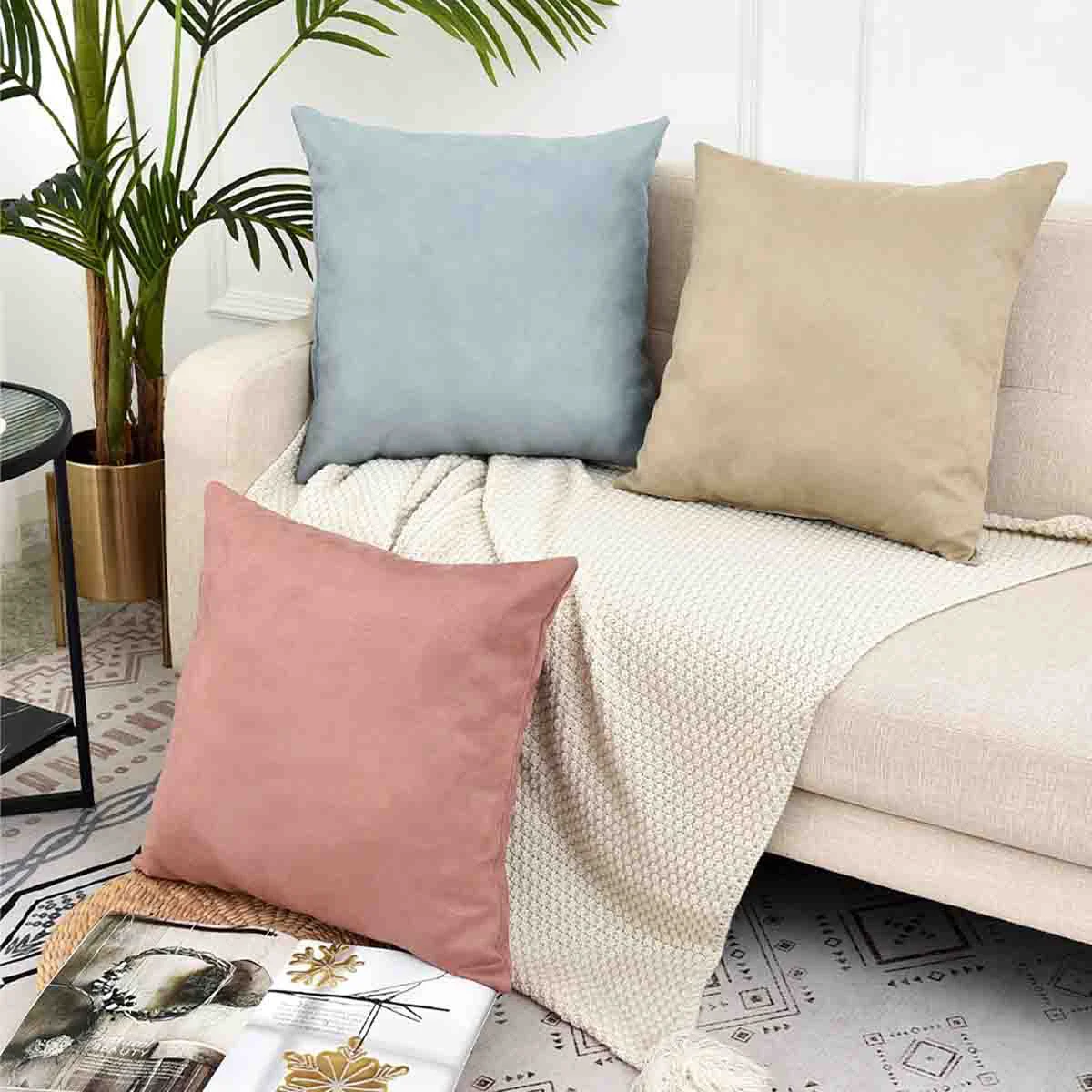 Refined Lauren Taylor – Matteo microsuede cushions Luxury