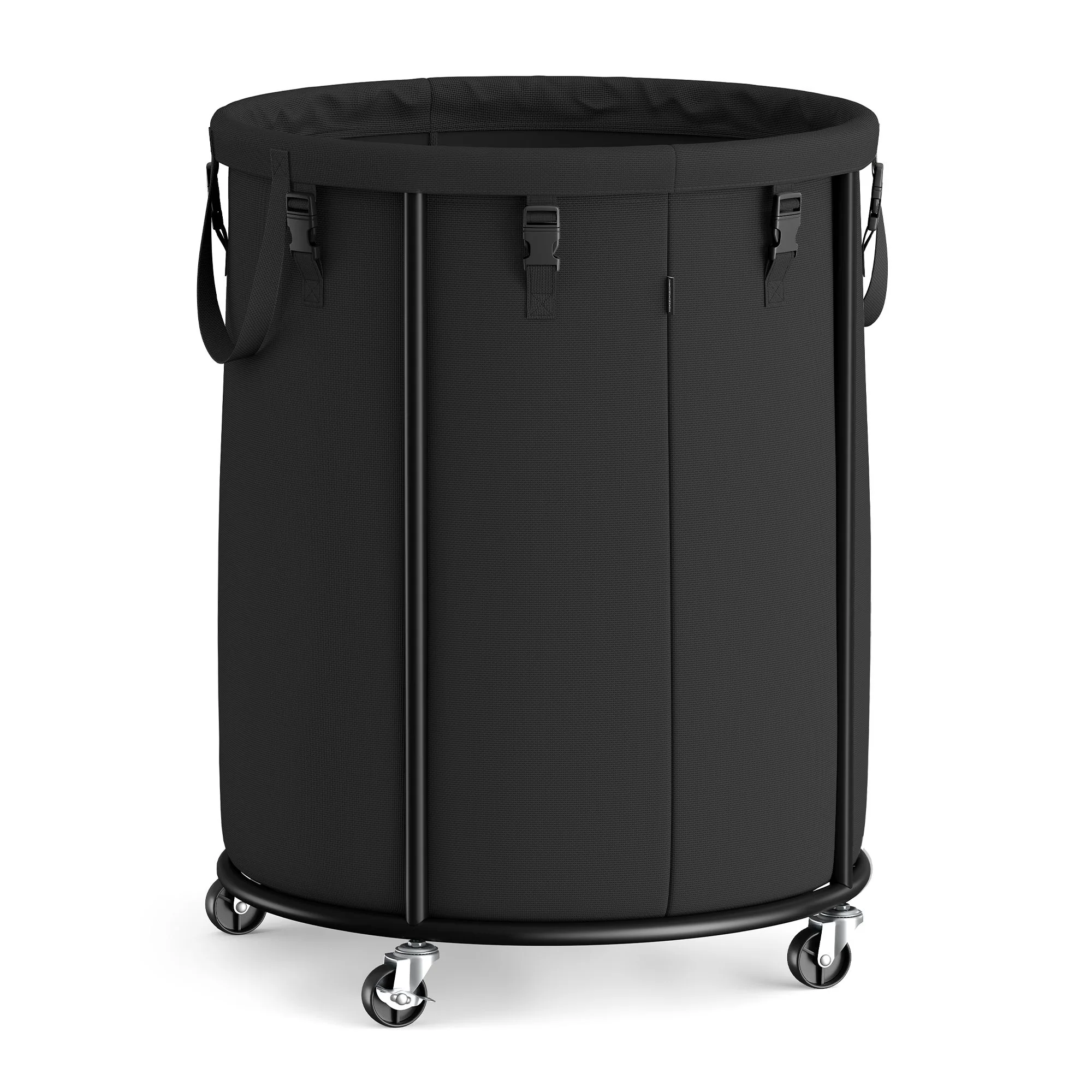 Flexible SONGMICS SONGMICS Laundry Basket with Wheels Rolling Laundry Hamper with Steel Frame Casual