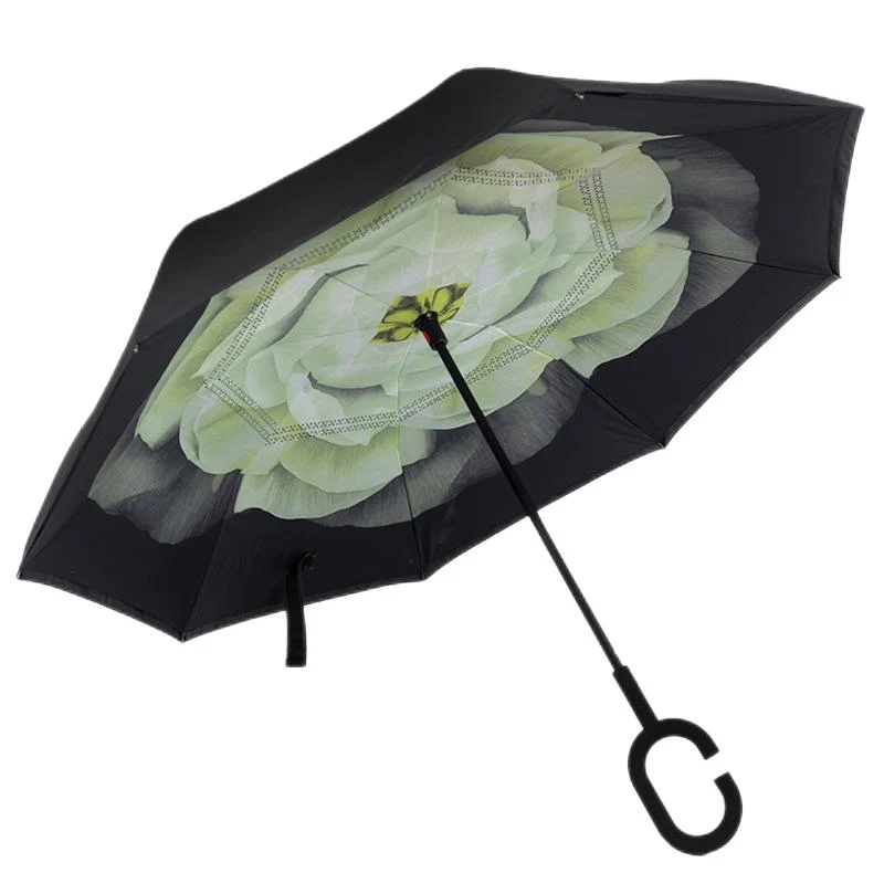 Casual 8k Type C Hand- Reverse Non-slip Umbrella Reliable