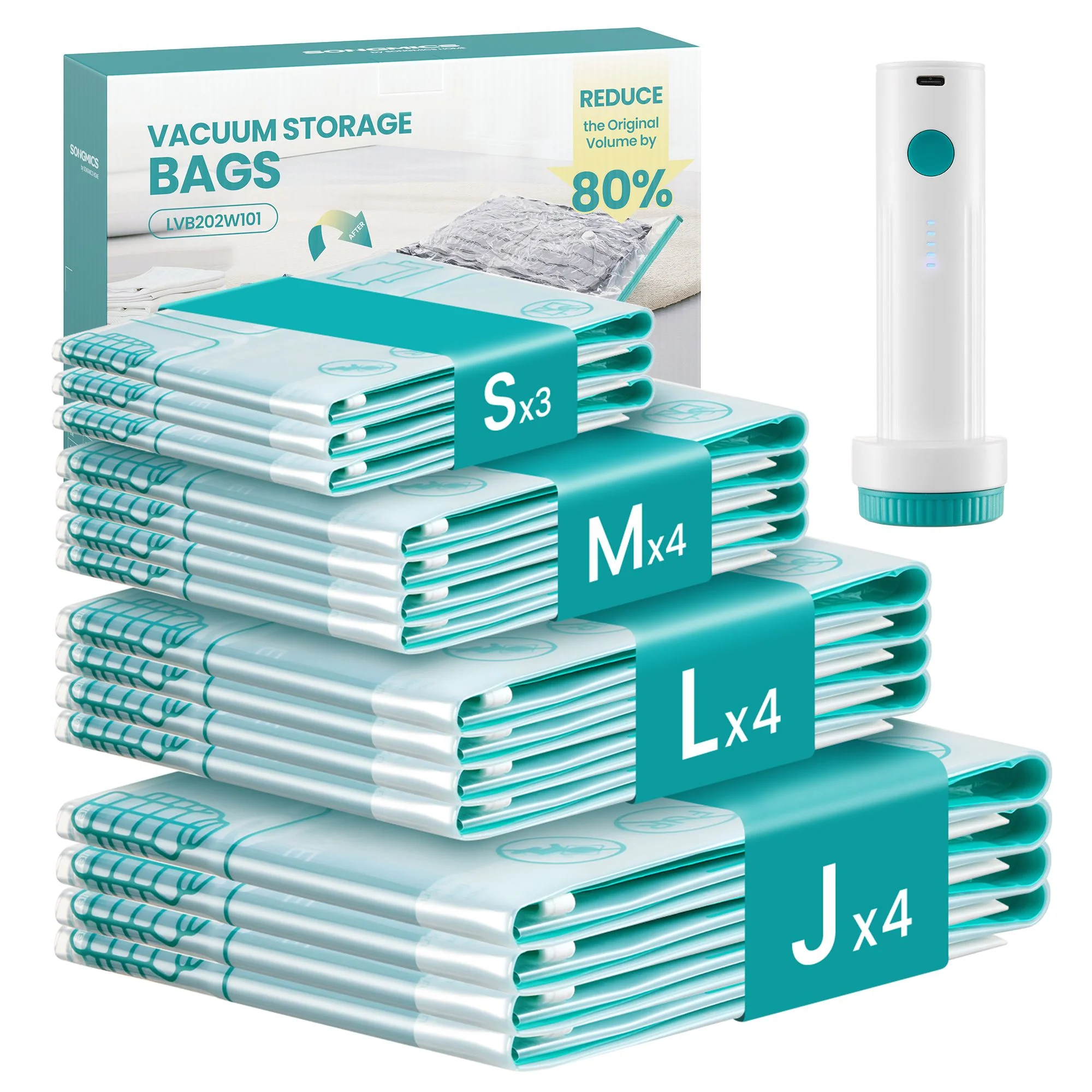 Original Design SONGMICS SONGMICS Vacuum Storage Bags Trendy