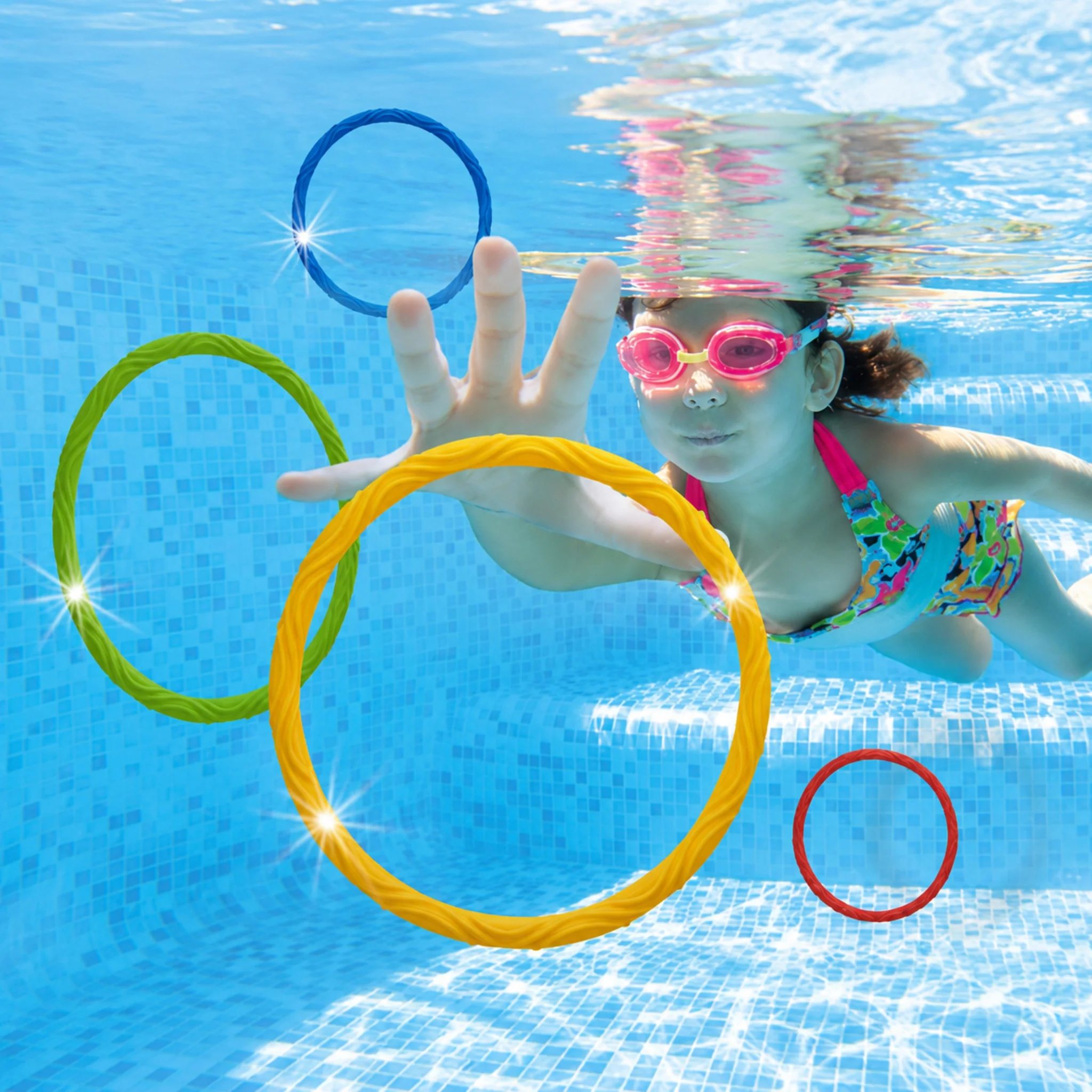 Trusted Dive Rings Sparkled Set Casual