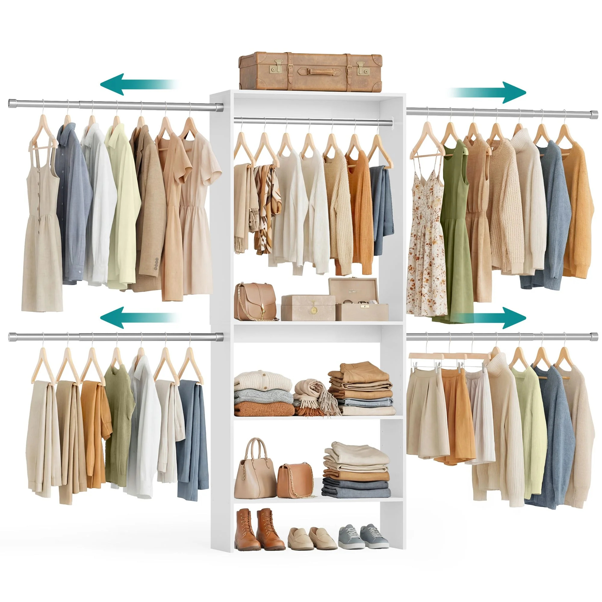 Flexible SONGMICS SONGMICS CUSTOS Collection – Closet System Relaxed