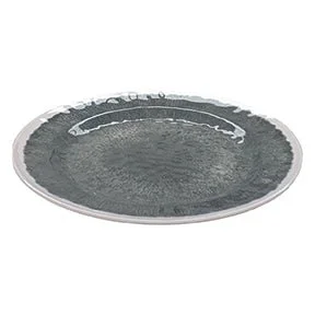 Verified 11in Dinner Plates S 4 Solid Grey Melamine Elite