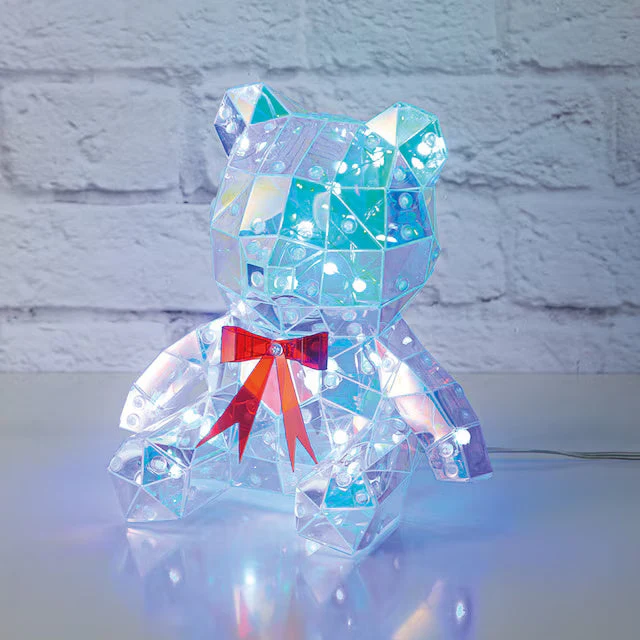 Clean CHRISTMAS LED ORNAMENTS bear LDL-TB20L 19cm n4BF Convenient