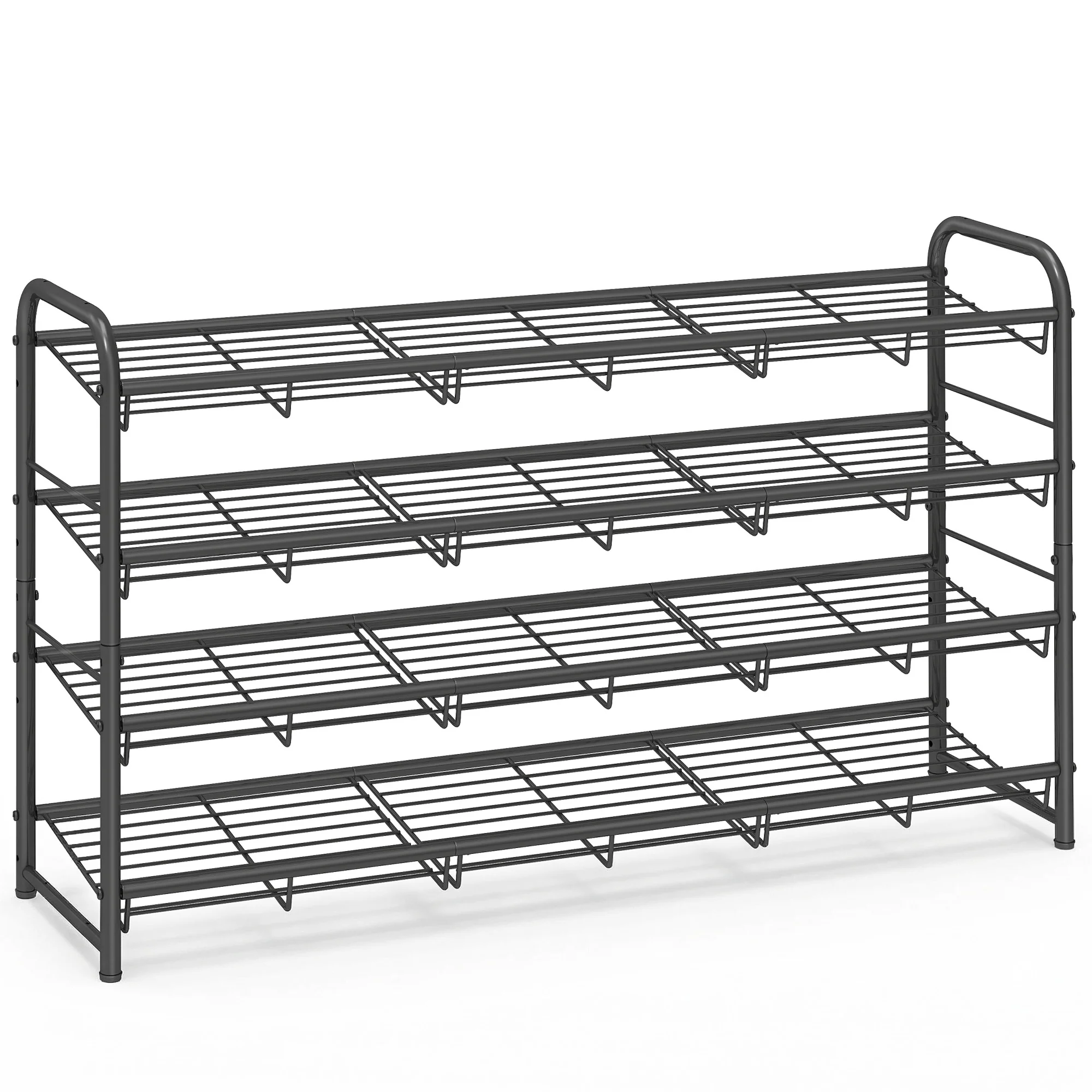 High-Grade SONGMICS 4 Tier Shoe Organizer Holds up to 20 Pairs of Shoes Luxury