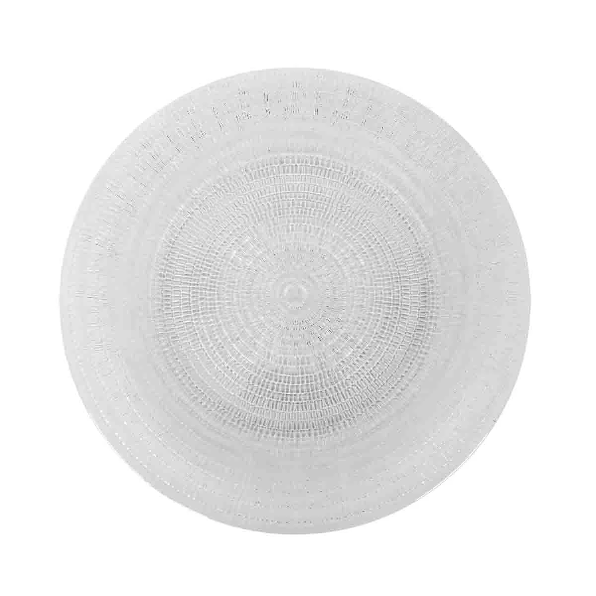 Exceptional À la Cuisine – Glass Charger Plate 13 Crafted