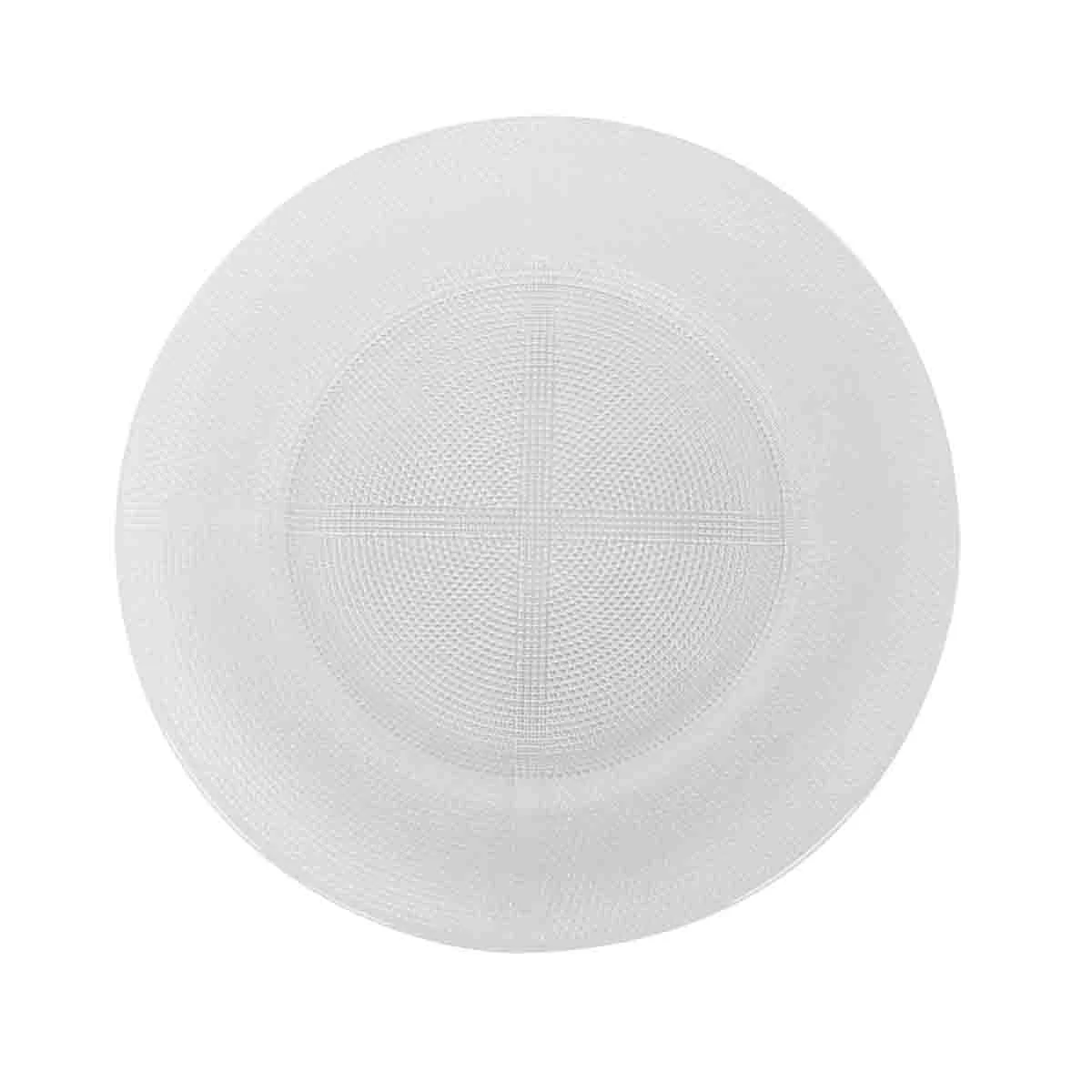 Premium Glass Charger Plate 13in Consistent