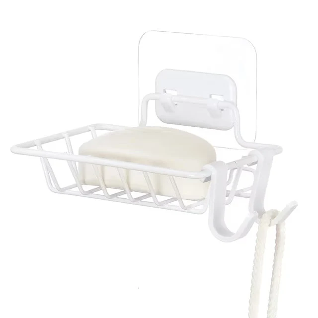 Powerful ADHENSIVE STAINLESS STEEL SOAP DISH HOLDER JP01 Fashionable