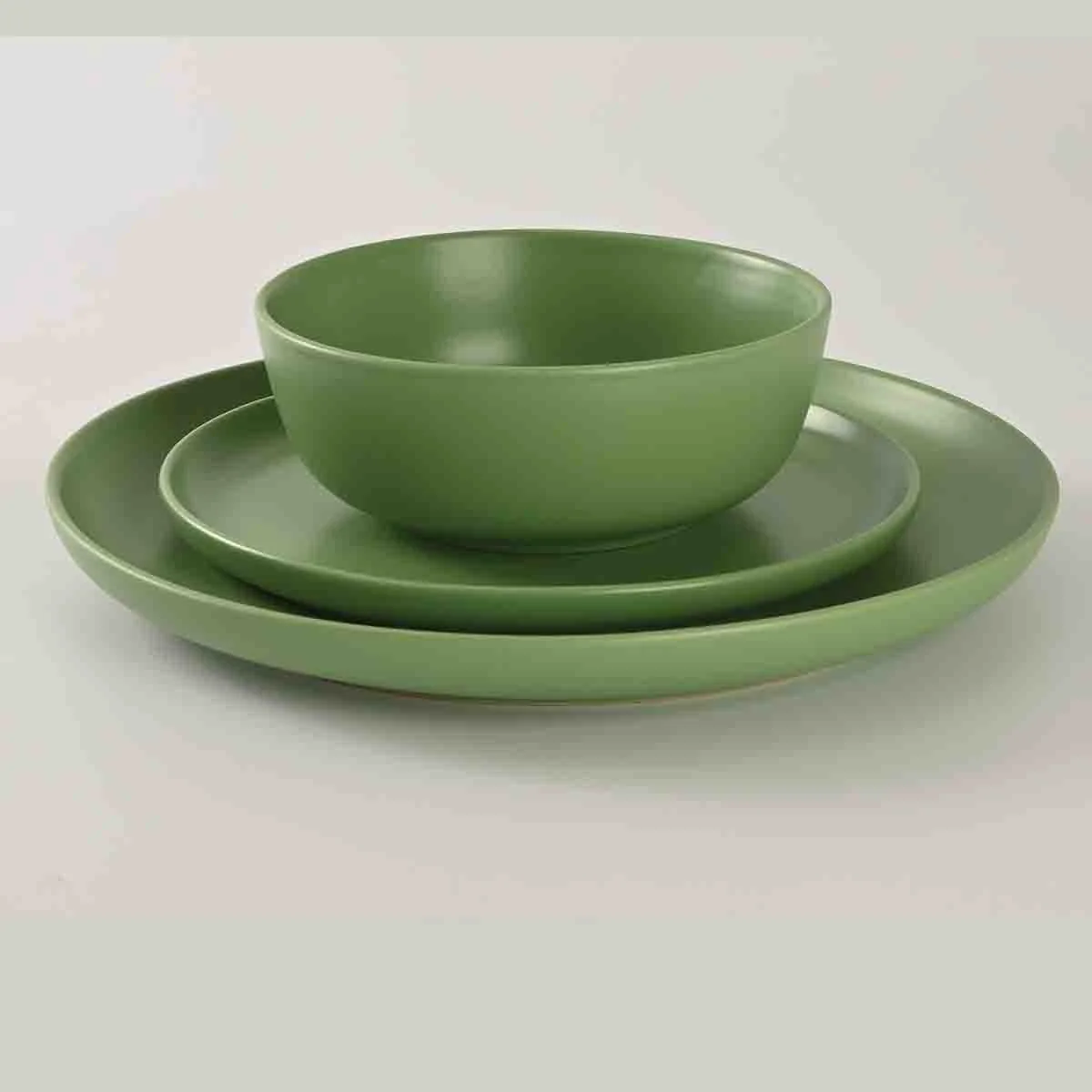 Certified A La Cuisine – Dinnerware Set-Green Practical