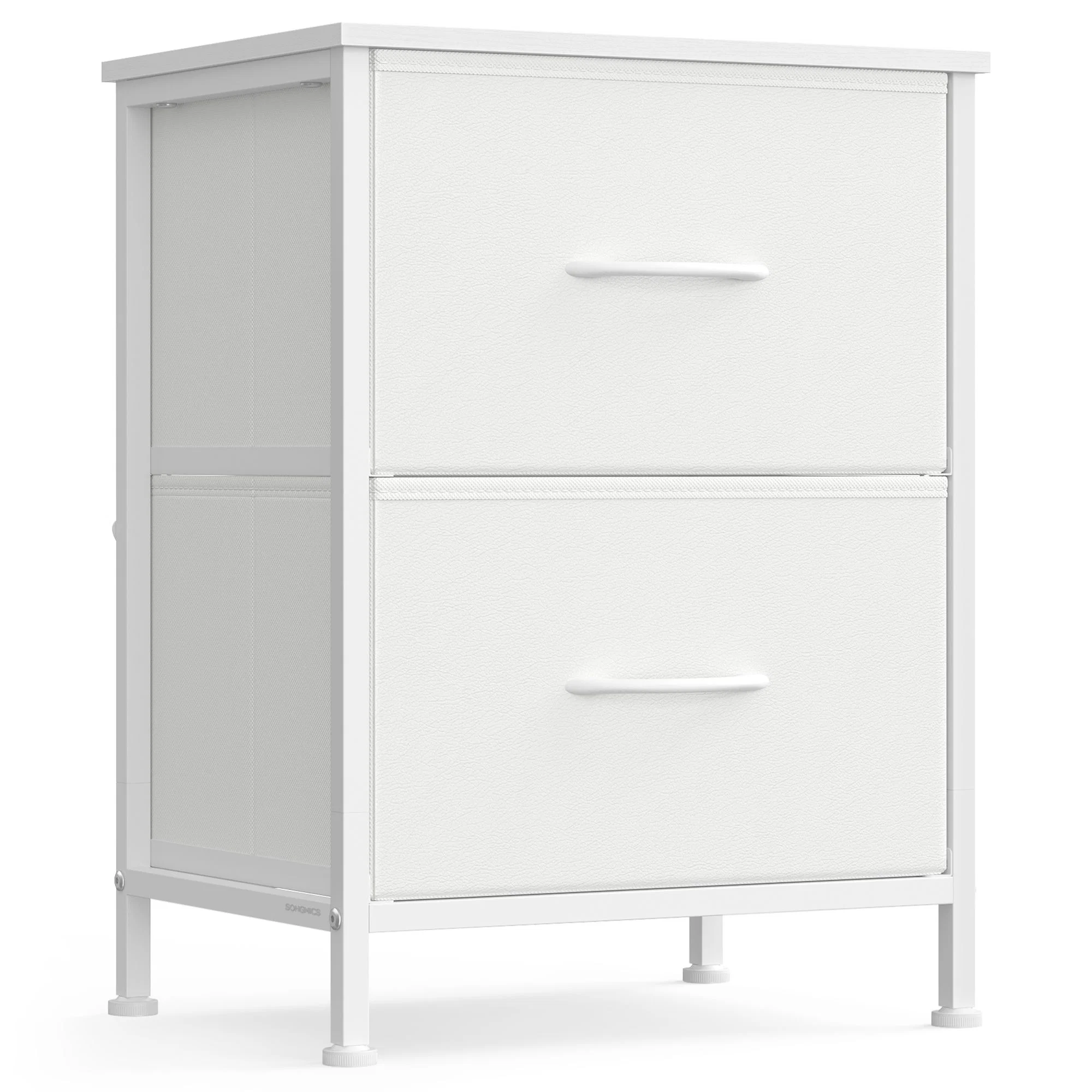 Comfortable SONGMICS Modern nightstand with drawers for bedroom Green