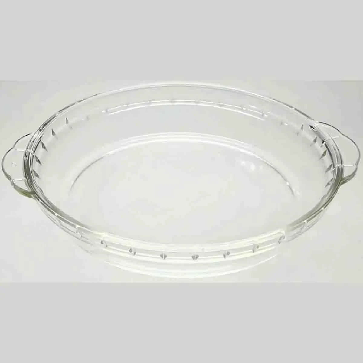 Powerful A La Cuisine- 9” Round Borosilicate Glass Pie Plate Fine