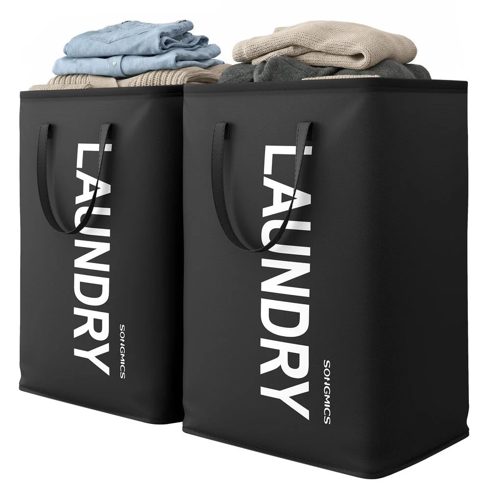Contemporary SONGMICS SONGMICS Foldable Laundry Hamper Recyclable