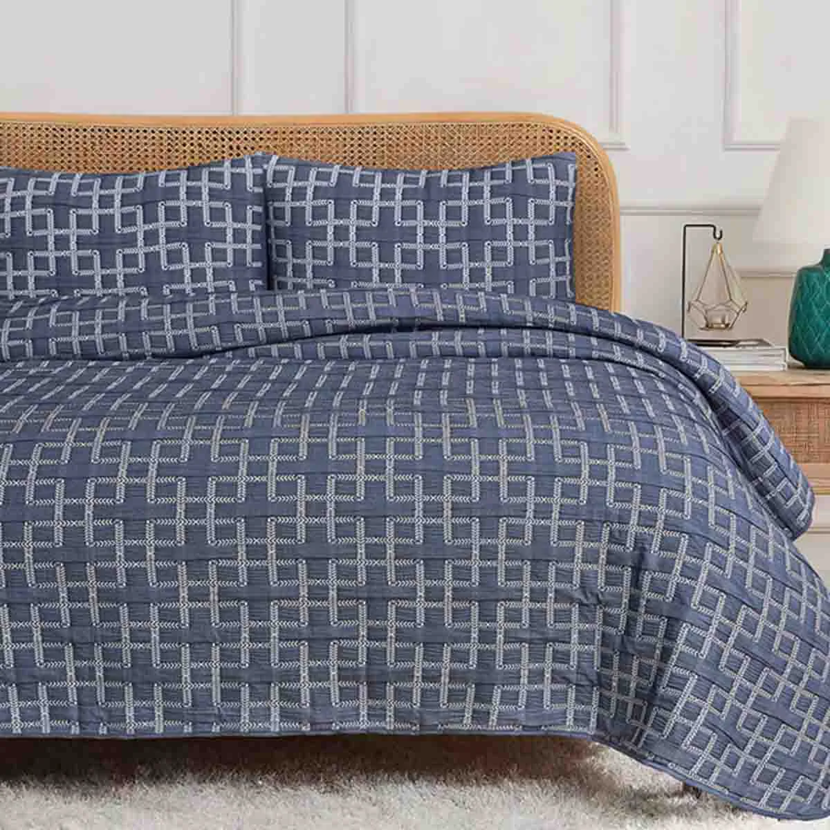 Enhanced Lauren Taylor -JULIO 3 PCS Quilt Set Powerful