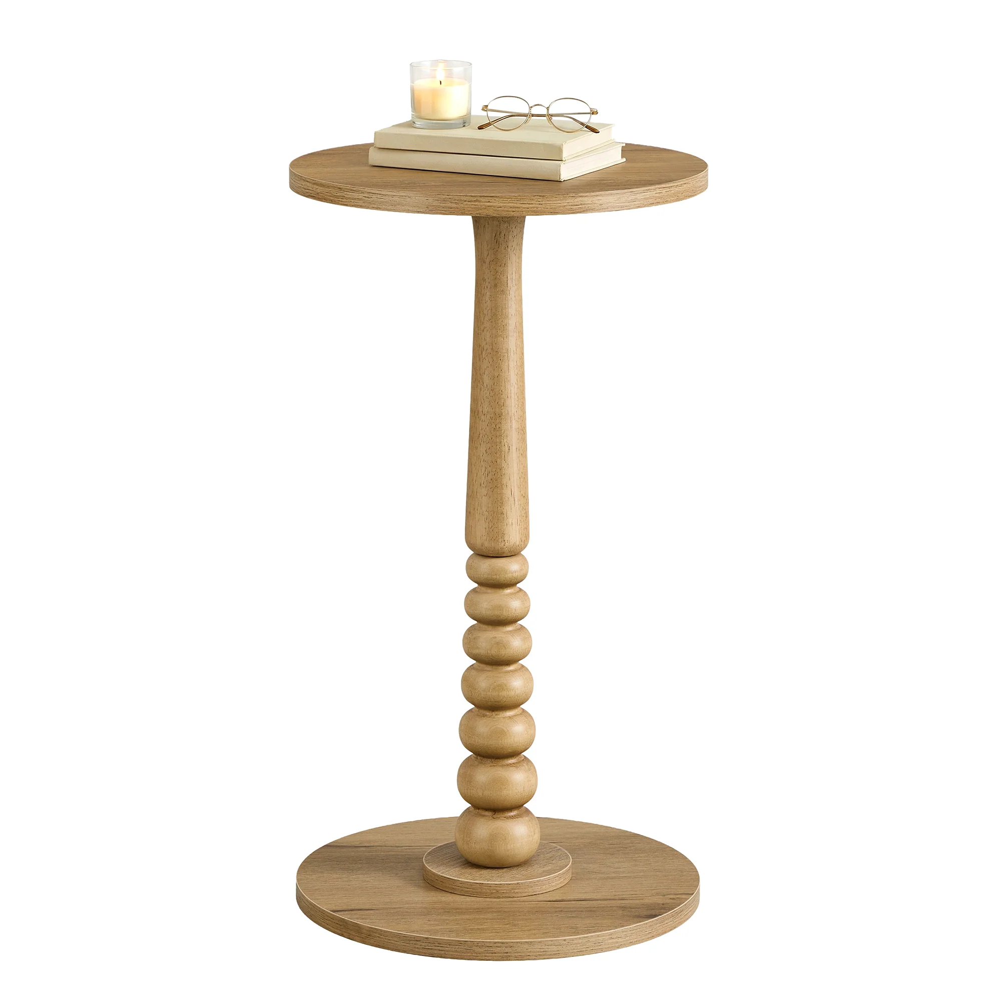 Verified VASAGLE VASAGLE MARIEL Collection – Round Side Table Small Drink End Table for Small Spaces Accent Nightstand Practical
