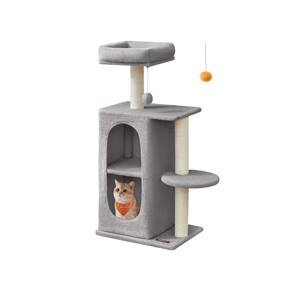 Minimalist Feandrea Small Cat Tower for Indoor Cats Exceptional