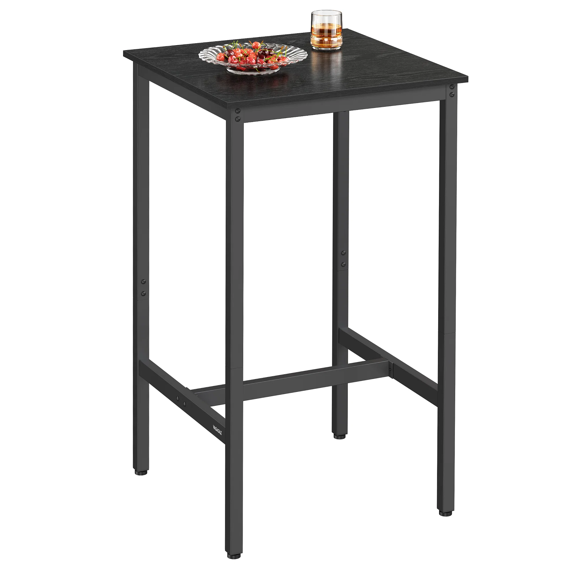 Minimalist VASAGLE Bar Table Kitchen Dining Table High Top Pub Table Organic