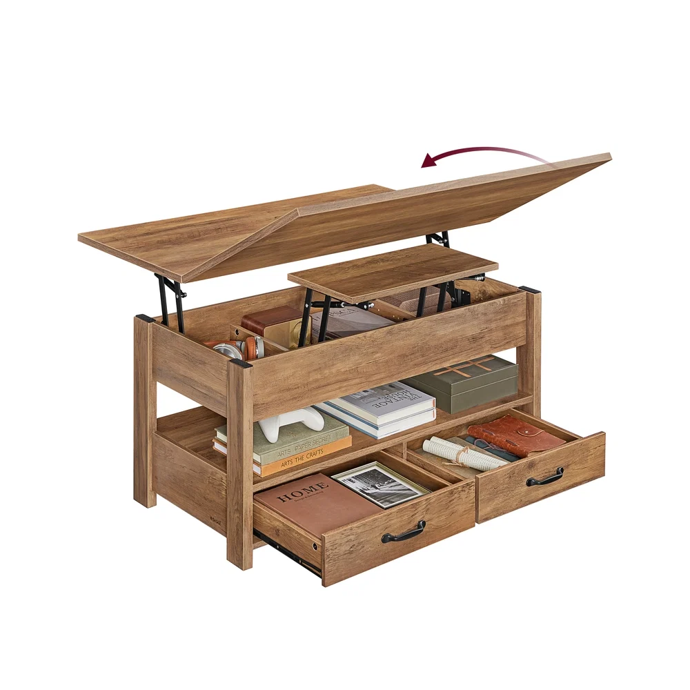 Trendy VASAGLE VASAGLE Lift Top Coffee Table Center Table with Storage Environmentally Friendly