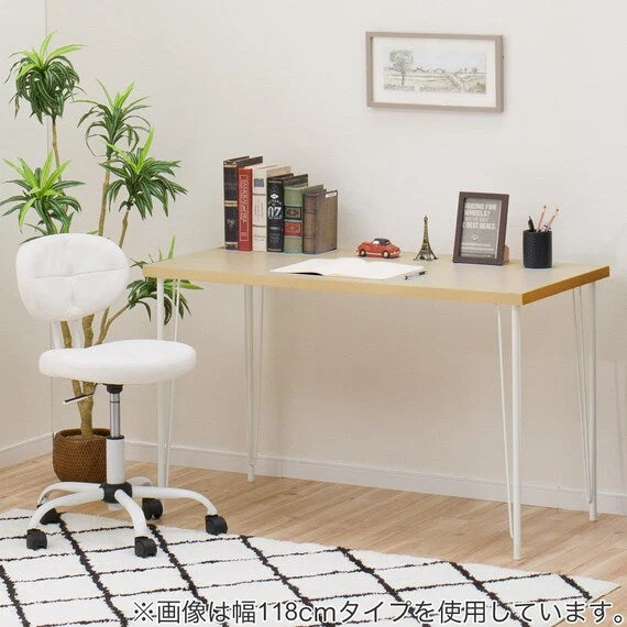 Durable DESK PREFE SET W118 LBR W WH Sustainable