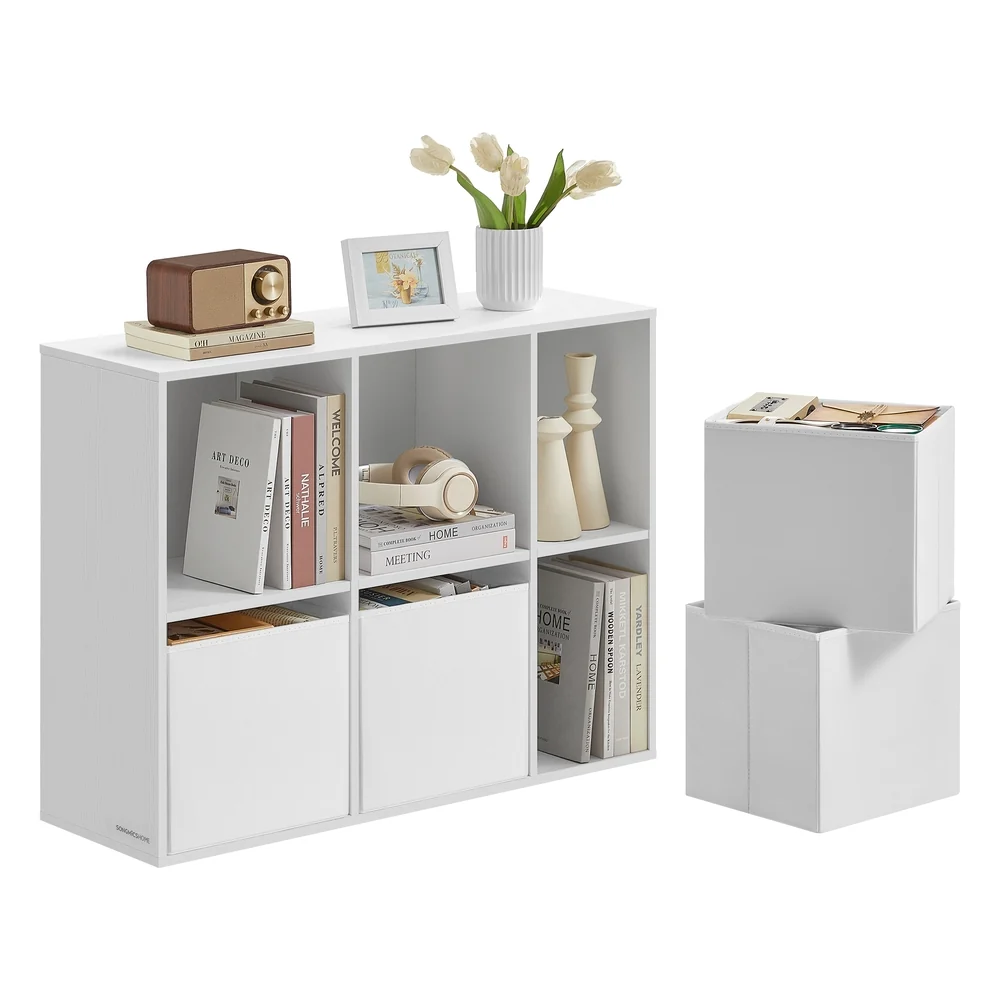 Solid SONGMICS HOME Superfast Toolless Assembly-Bookshelf Crafted