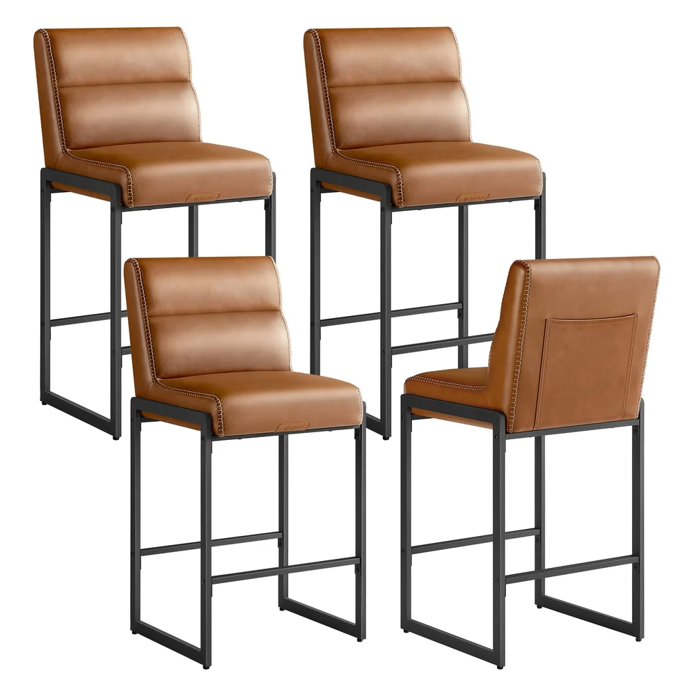 Sophisticated VASAGLE Bar Stools Counter Height Stools Traditional