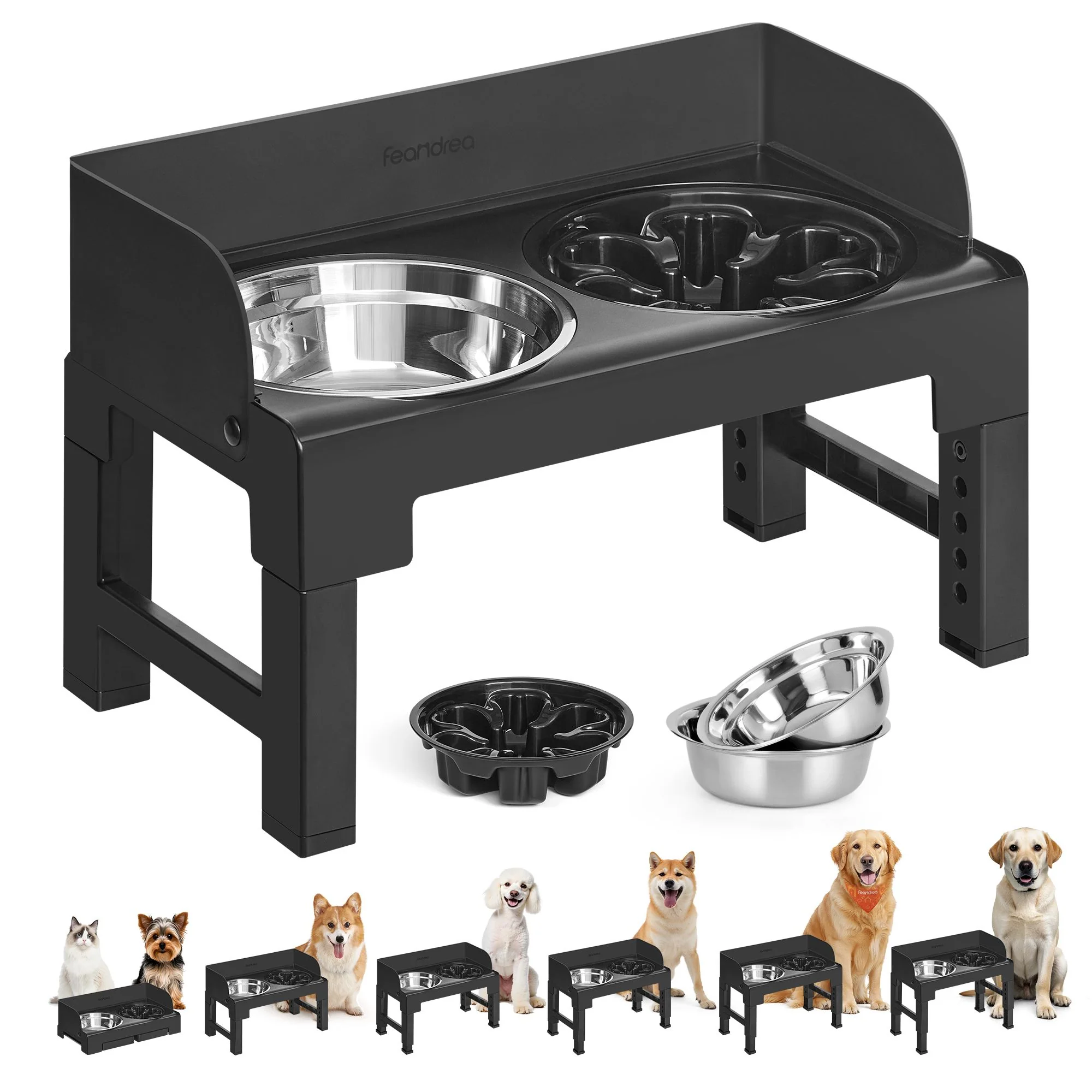 Genuine Feandrea Feandrea Dog Bowls d Reliable