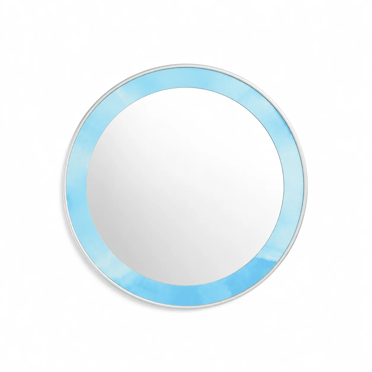 Verified Round Mirror with LED Lights 50 CM Traditional