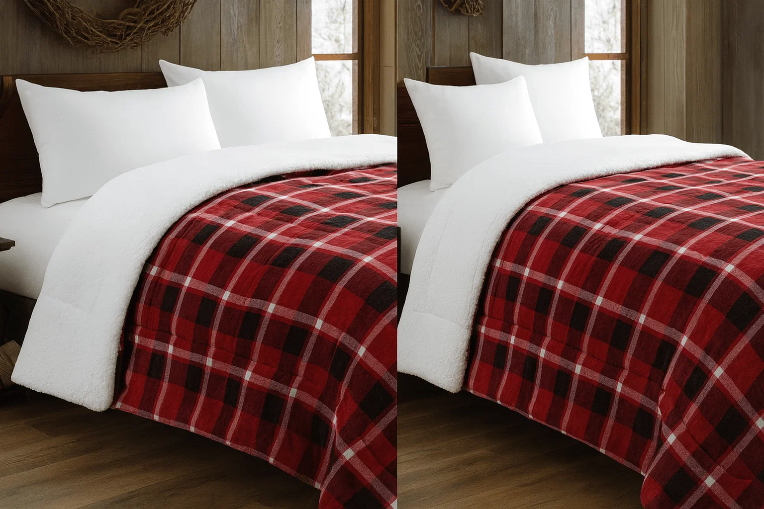 Classic Warm Ultra Soft Sherpa 1 Piece Comforter RIGAUD Smooth