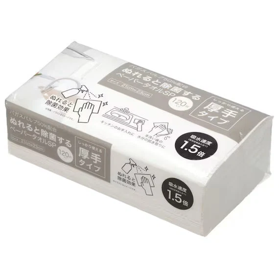 Environmentally Friendly PAPER TOWEL THAT STERILIZES 99 WHEN WET SP World-Class
