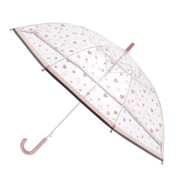 Green PE UMBRELLA 58 HEART Excellent