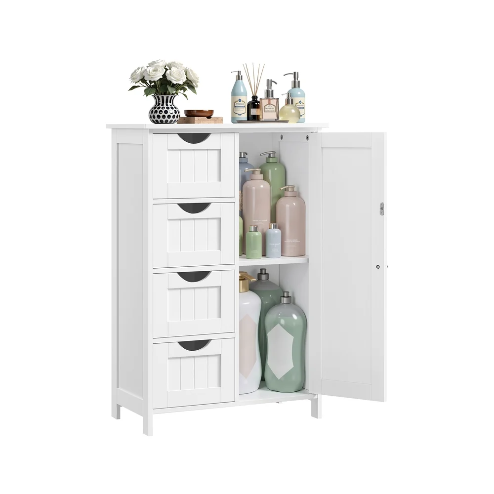 Advanced VASAGLE Sofie Collection – Storage Cabinet with Drawers standing Floor Cabinet with Door Optimized