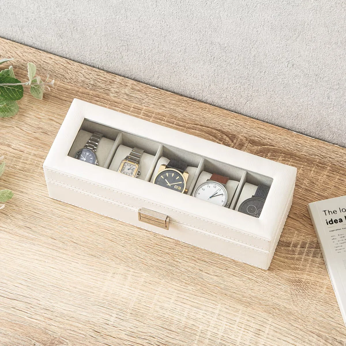 User-Friendly WATCH CASE JWA1195WH Pure