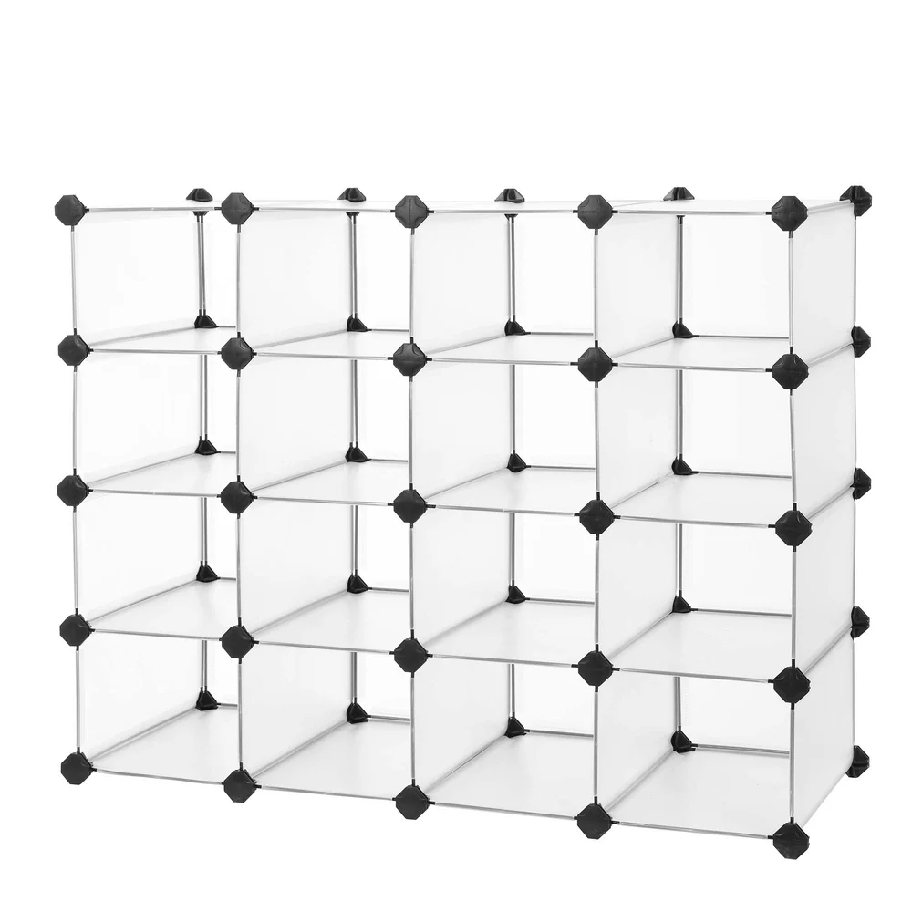 Safe SONGMICS Shoe Rack for 28 Pairs of Shoes Detailed