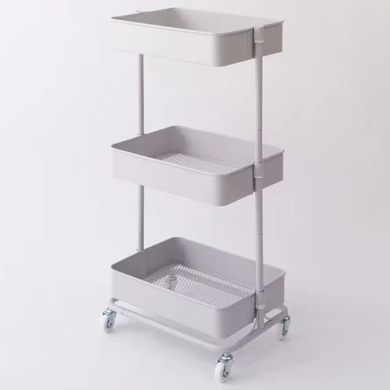 Crafted STEEL WAGON TROLLEY4 GY Advanced